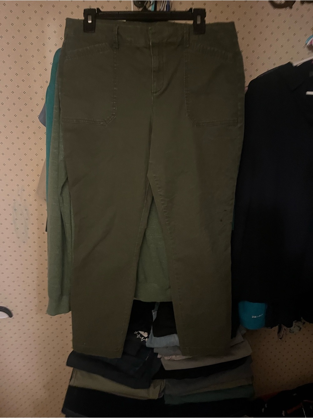Old Navy Olive Green Women's Chino Pants
